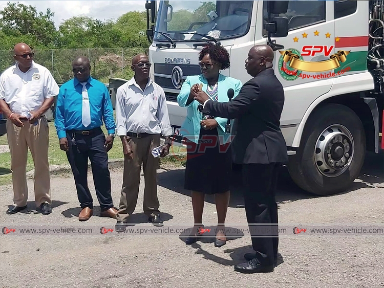 Receipt Ceremony for SPV Garbage Compactors Truck Receipt Ceremony for SPV Garbage Compactors Truck